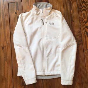 The North face white jacket